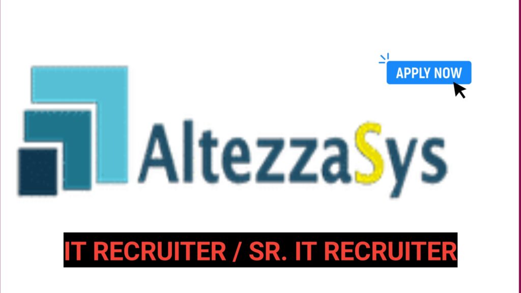 Exciting Career Opportunity: IT Recruiter / Sr. IT Recruiter – C2H Staffing | Noida (On-site) | AltezzaSys INC